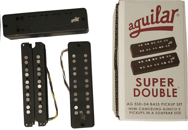 Aguilar Soapbar Super Doubles Kit 5 Cordes Type D4