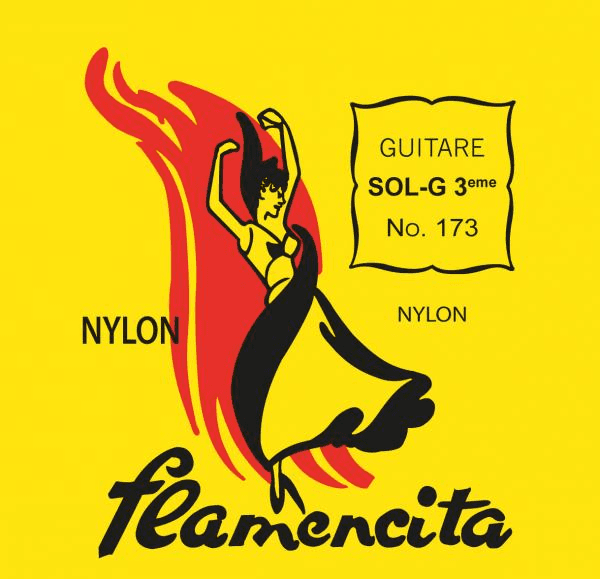 Flamencita Rifornimento per 10 pezzo 3e nylon trasparente