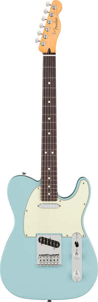 Telecaster 75 Jahre Player II, Palisandergriffbrett. Daphne-Blau