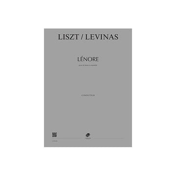 Levinas - Lenore - Récitant et Orchestre