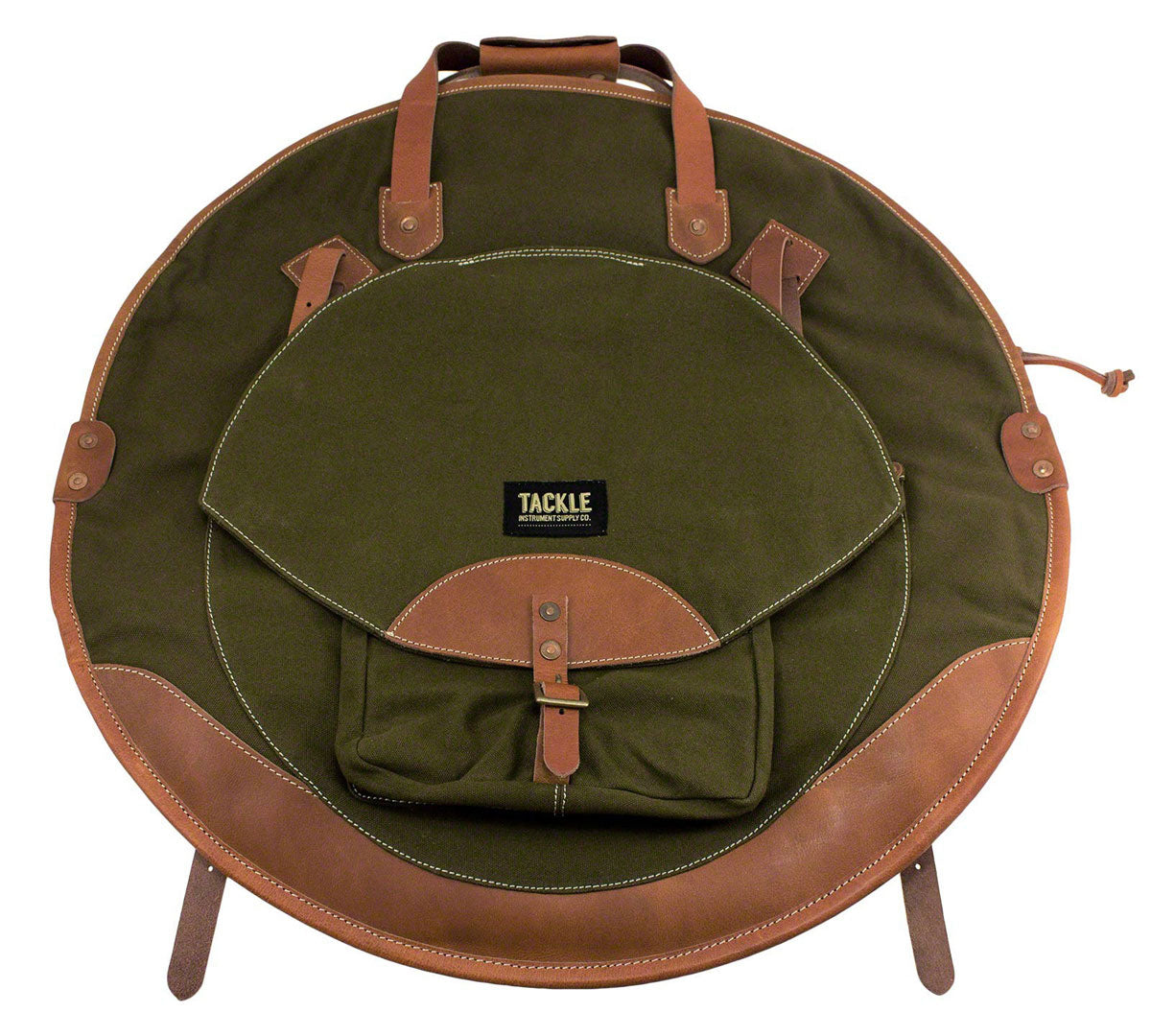 24" BACKPACK CYMBAL CASE - FOREST GREEN