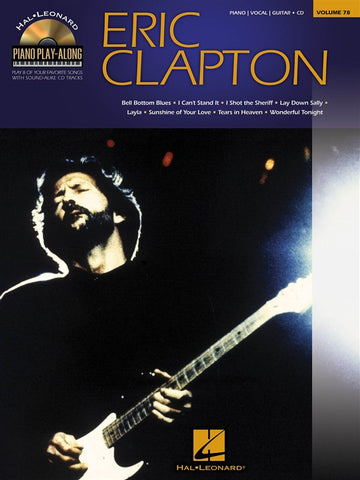 Piano Play Along Volume 78 - Clapton Eric + CD - PVG