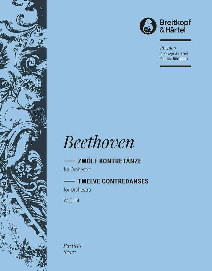BEETHOVEN LUDWIG VAN - ZWOLF KONTRETANZE WOO 14 - ORCHESTRA