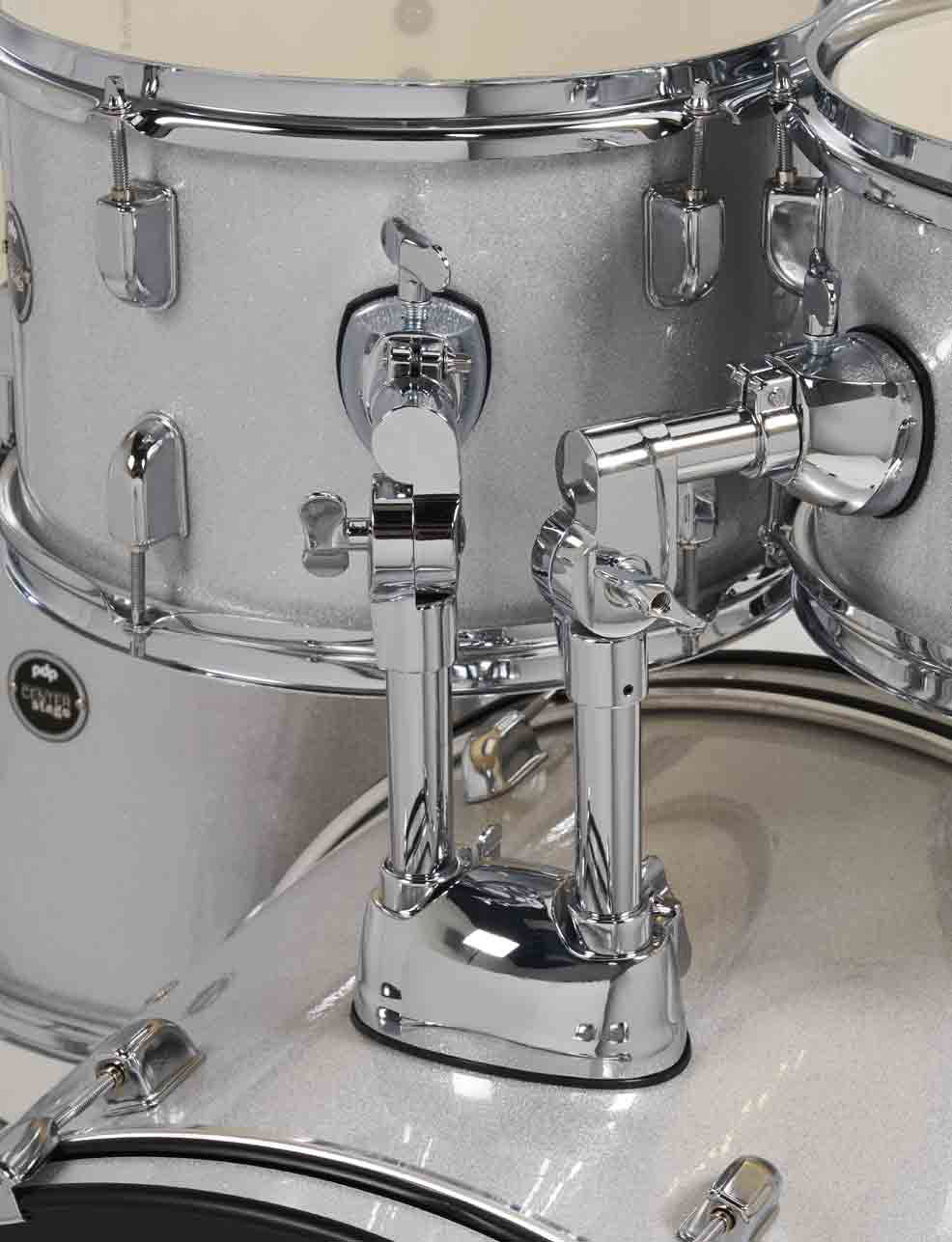 SET COMPLETO BATTERIA CENTERSTAGE DIAMOND WHITE SPARKLE PDCE2015KTDW