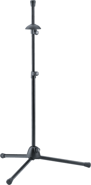K&M 14985-000-55 Faltbarer Schwarzer Ständer Für Tenorposaune