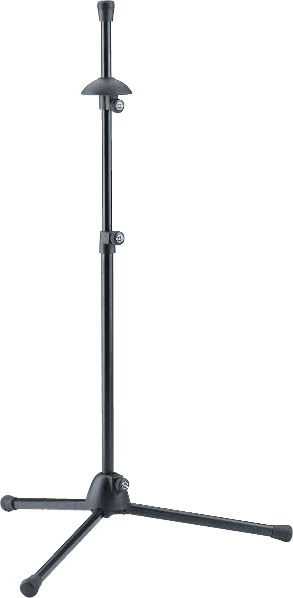 K&M 14985-000-55 Supporto Nero Pieghevole Per Trombone Tenore
