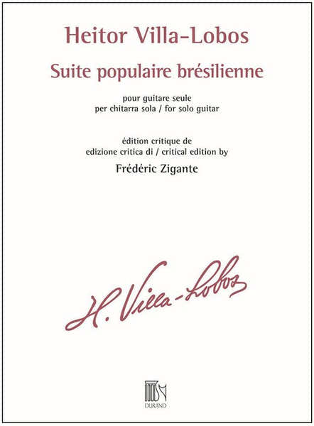 Heitor Villo Lobos - Suite Populaire Bresilienne - Guitare