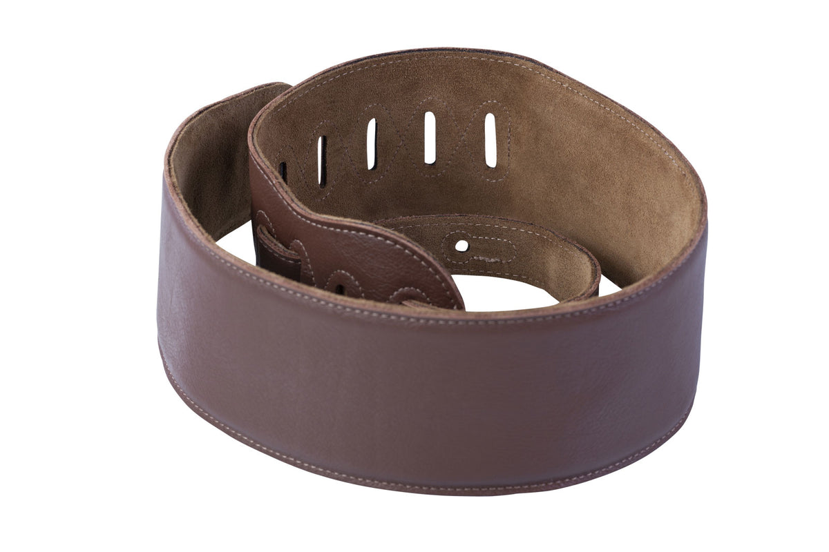 Pelle Imbottita Con Retro In Camoscio Per Basso 9Cm - Marrone