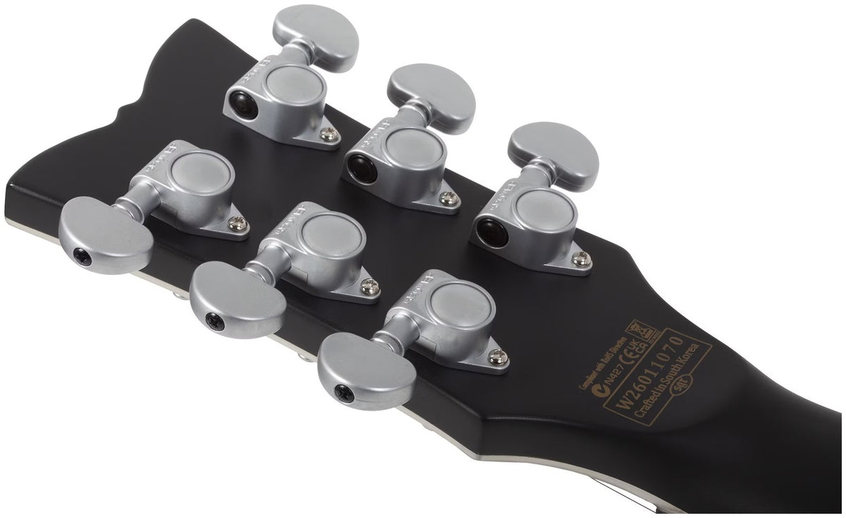 Solo II Damien Platinum Satin Black