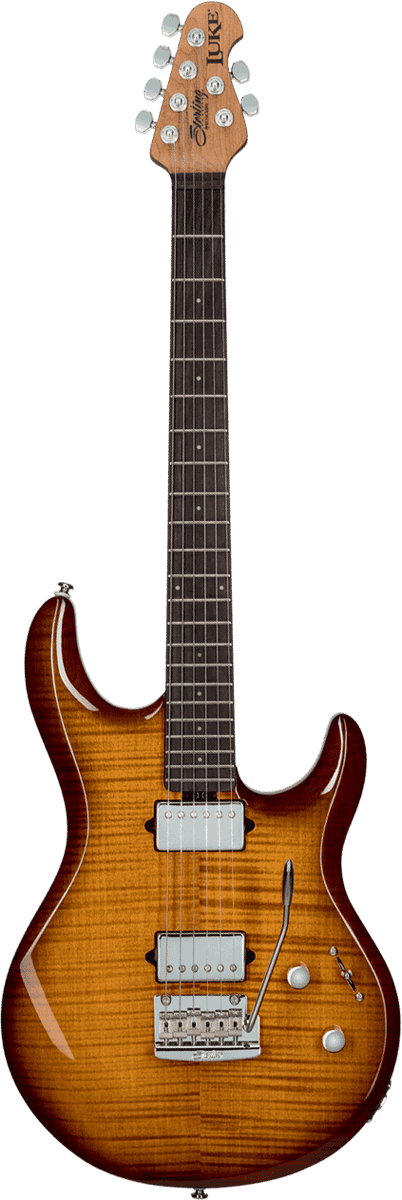 Luke geflammter Ahorn Haselnuss-Burst