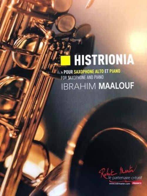 MAALOUF IBRAHIM - HISTRIONIA - SAXOPHONE & PIANO