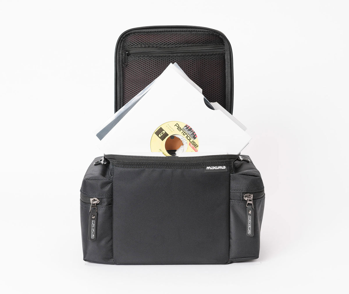 45 RECORD-bag 100 Black/bordeaux