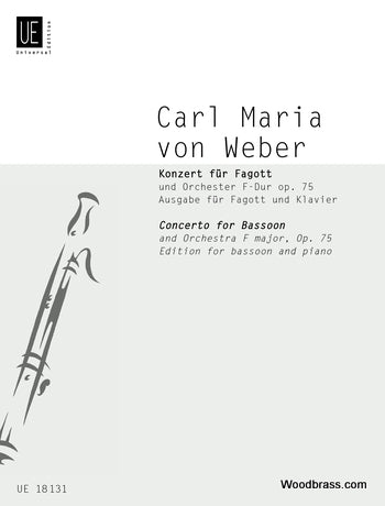 Weber C.M. (von) - Konzert in F-Dur - Fagott und Klavier