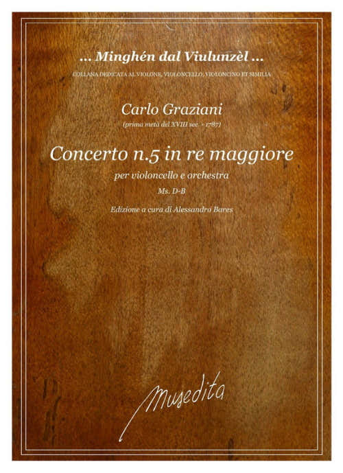 Graziani C. - Cello Concerto N°5 In D Major - Partitur & Stimmen