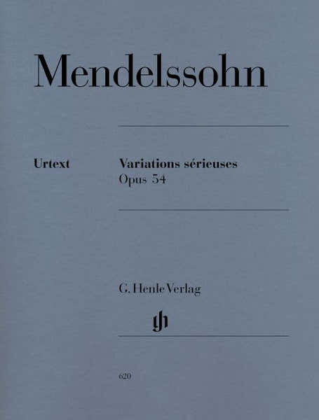 Mendelssohn B F. - Variations Serieuses Op. 54
