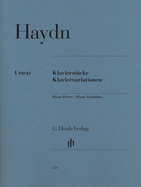 Haydn J. - Piano Pieces - Piano Variations