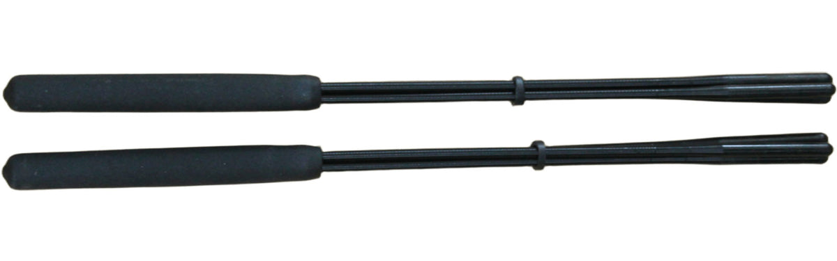 Contemporanea Baguette de tamborim 3 brins évasés noire, 36cm - dure