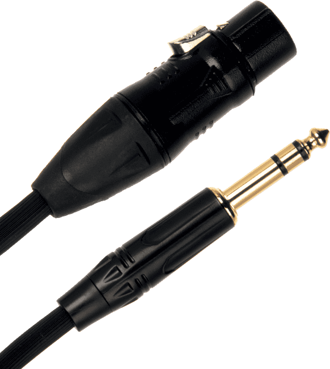 Quiklok JUSTFJS10 Cable Micro XLR Femelle Jack Stereo 10M