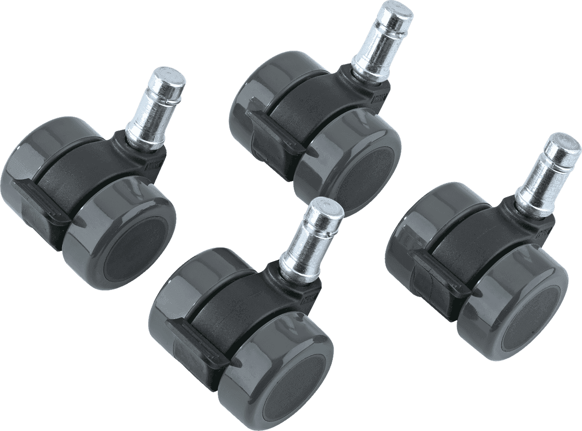 Support Jeu de 4 Roulettes A Frein - 17510