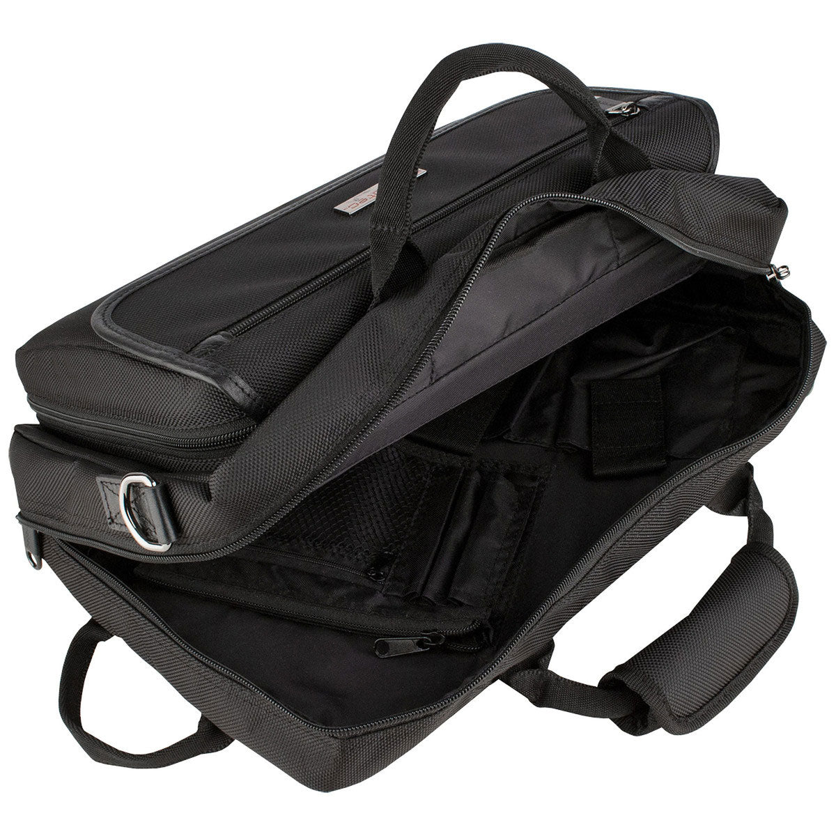 Étui Lux Messenger Flute et Piccolo - Noir - LX-308PICC