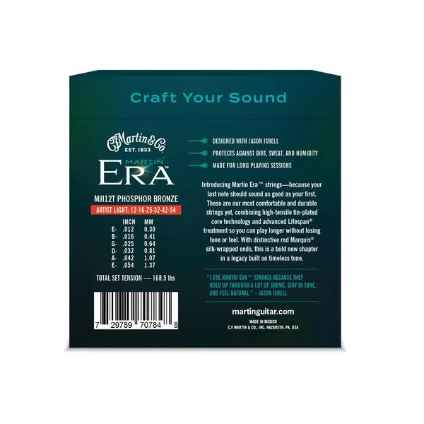 ERA Jason Isbell,Phosphor Bronze Treated Light