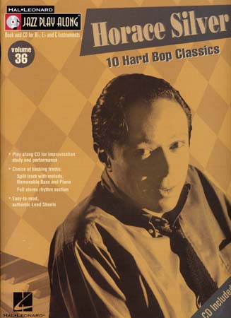 SILVER HORACE - JAZZ PLAY ALONG VOL.36 + CD - Bb Eb C INSTRUMENTS
