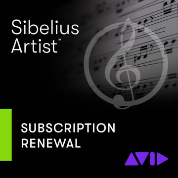 Rinnovo dell'abbonamento Artist di Sibelius 1Y