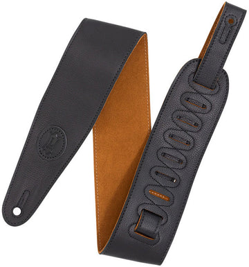 Cuir  7,6cm - Black-Honey