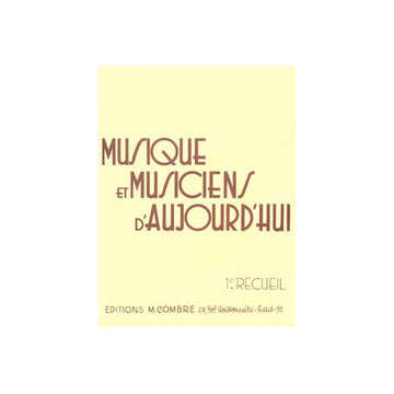 Musique et Musiciens Vol.1 - Piano
