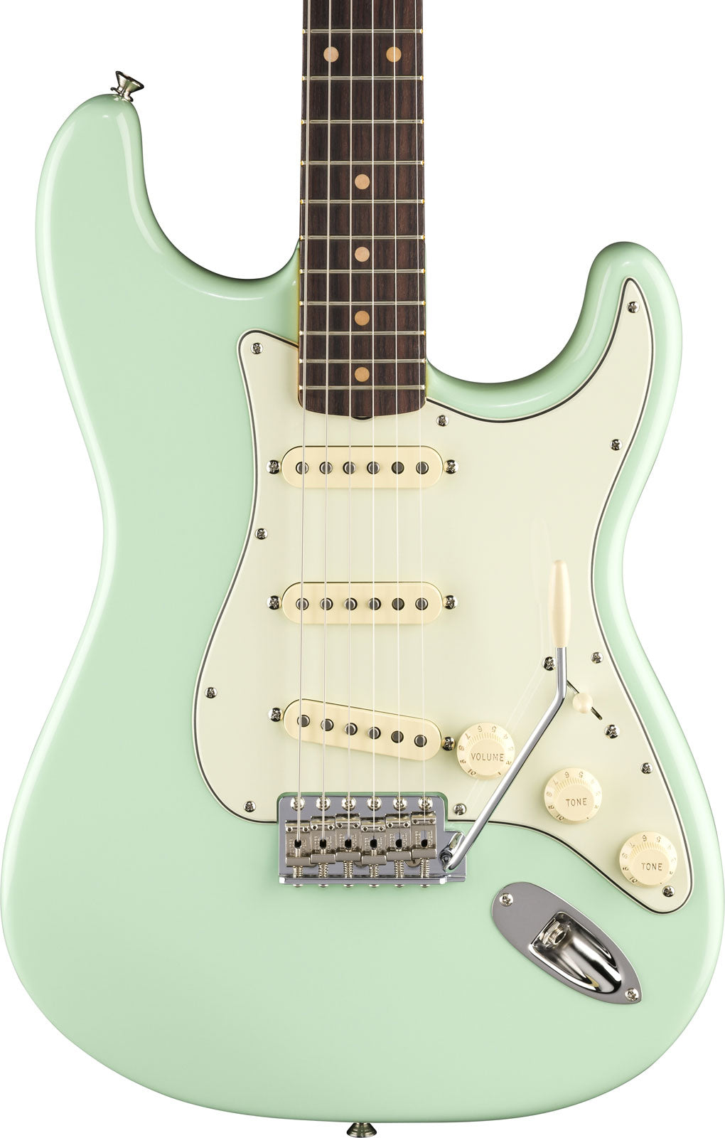 Stratocaster American Vintage II 1961 RW Surf Green
