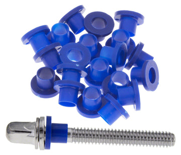 TRW20BLU Rondelles Nylon Pour Tirants Bleu (X20)
