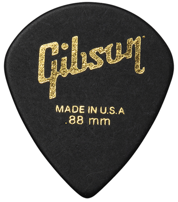 Modern Guitar Picks 6 Pack Black .88mm Guitar Picks