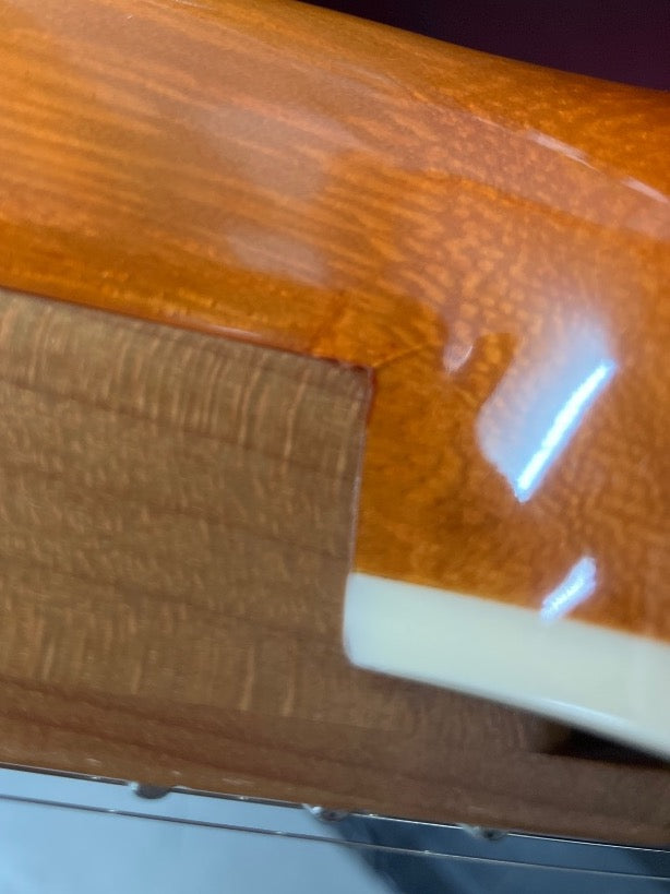 Fire 401 Aurora Flamed Amber Burst RM - Stock B
