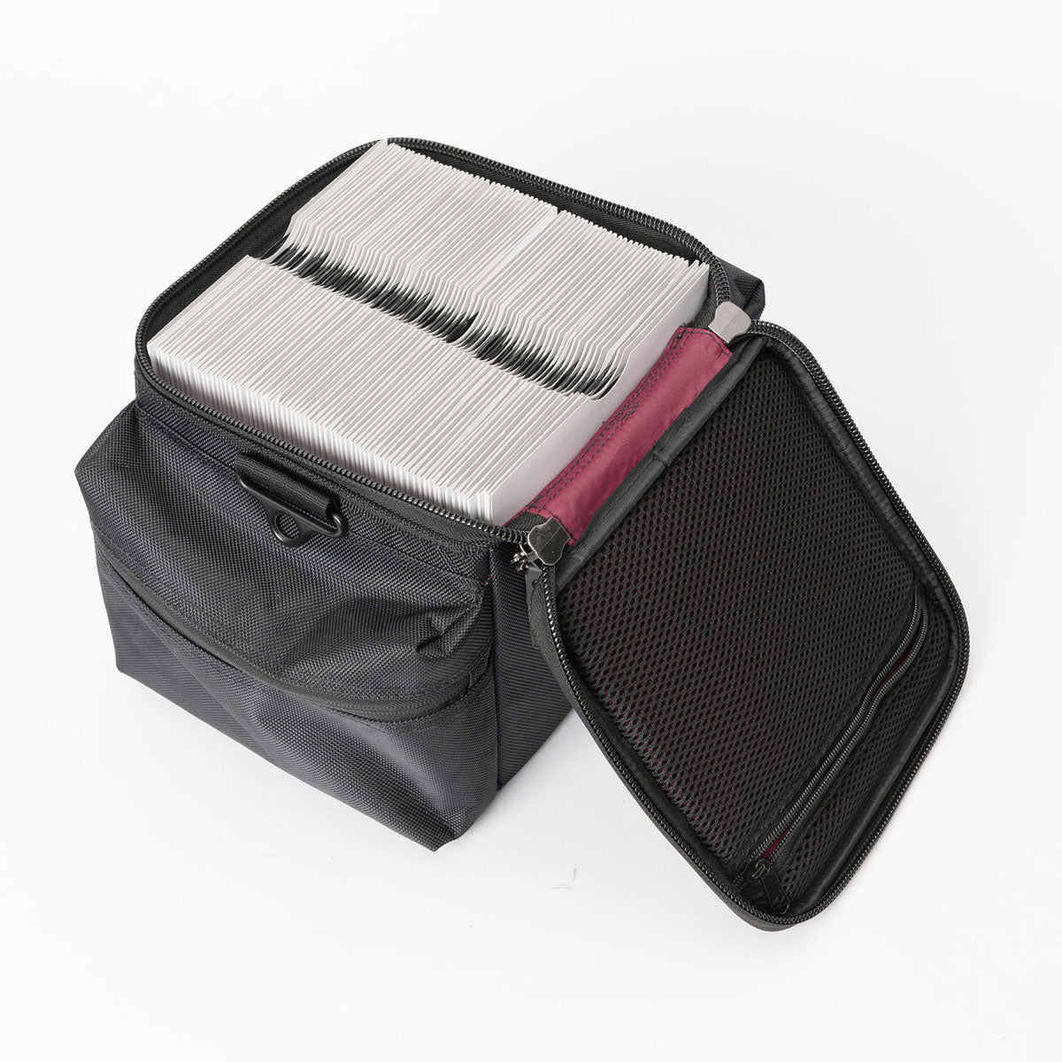 45 RECORD-bag 100 Black/bordeaux