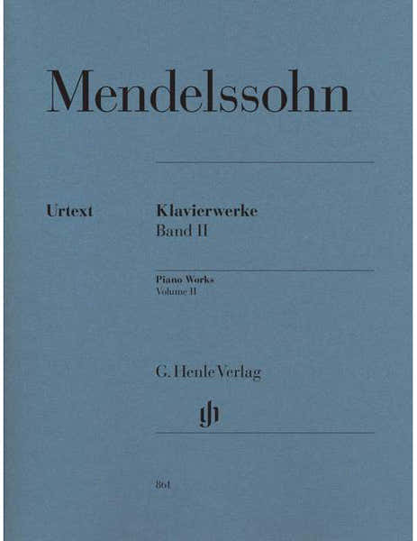 Mendelssohn Bartholdy - Selected Piano Works Vol. 2 - Piano