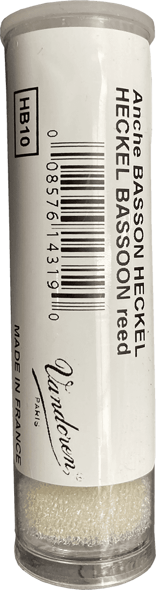 HECKEL BASSOON FINISHED BLTTER - HB10