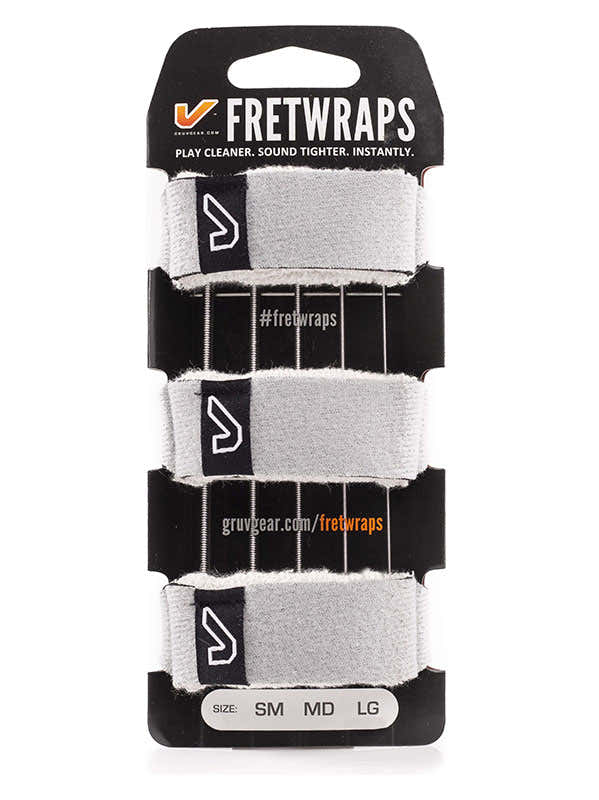 FretWraps 3-Pack Stone White - Medium