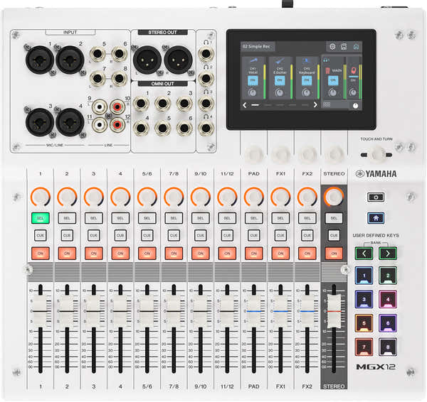 Yamaha MGX12 - Blanc