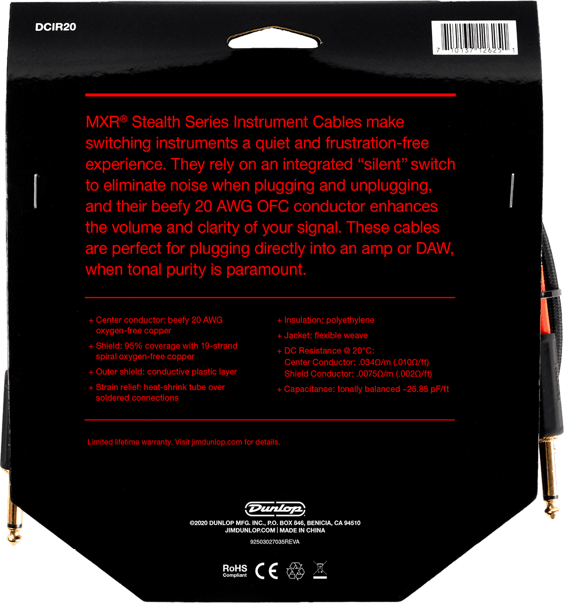 Cables Jack Jack Silent 6M