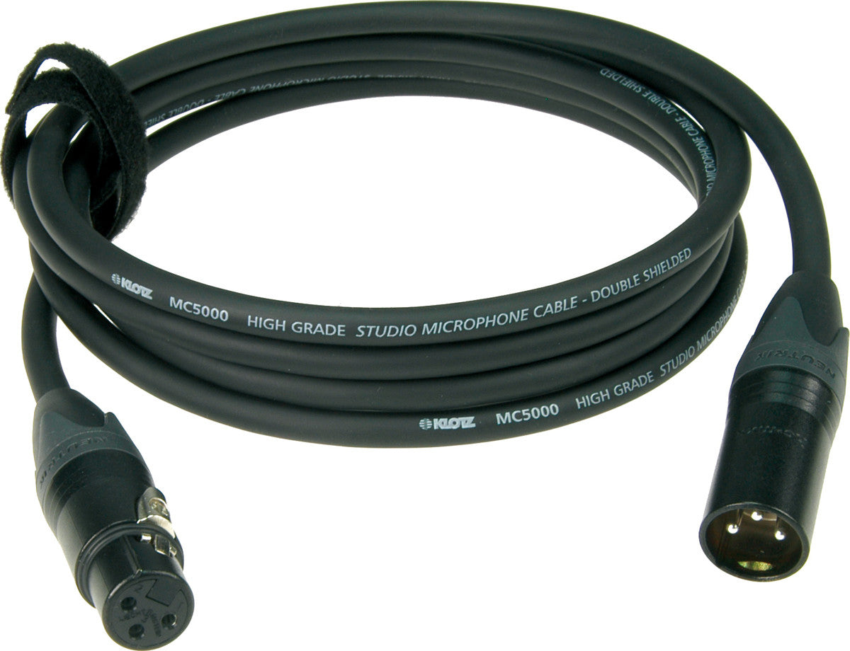 Klotz M5 3 M Cable Micro Haut de Gamme Noir
