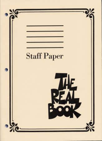 Hal Leonard Real Book Staff Paper
