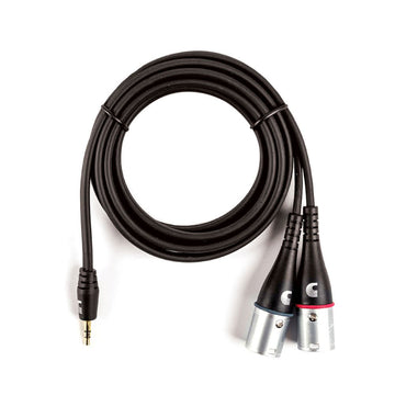 Custom Series 1/8 a cavo audio XLR doppio