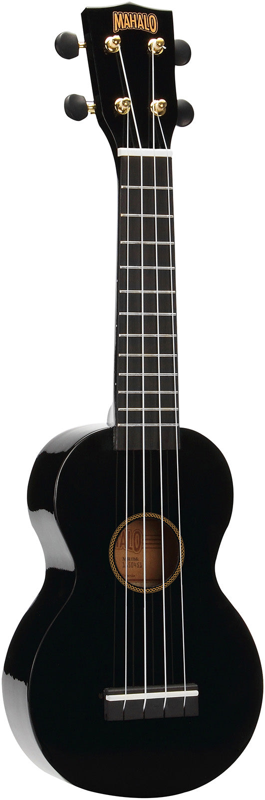 Rainbow Soprano Black + Housse