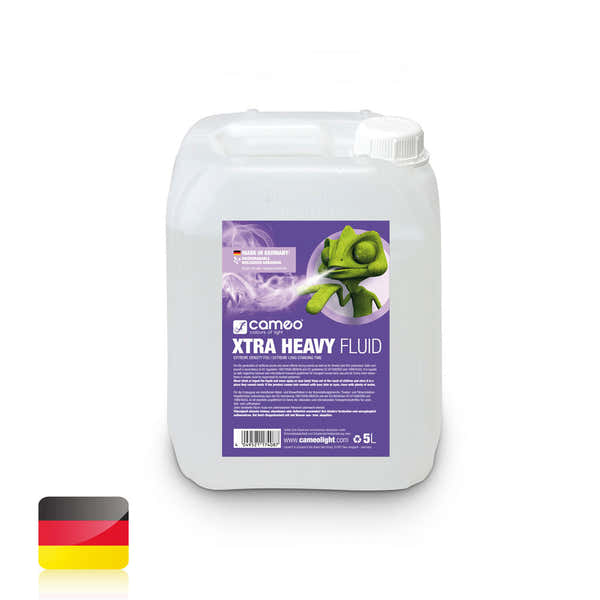 Xtra Heavy Fluid 5L - Liquide Pour Machines fume Forte Densit et Tenue Extrmement Longue - 5