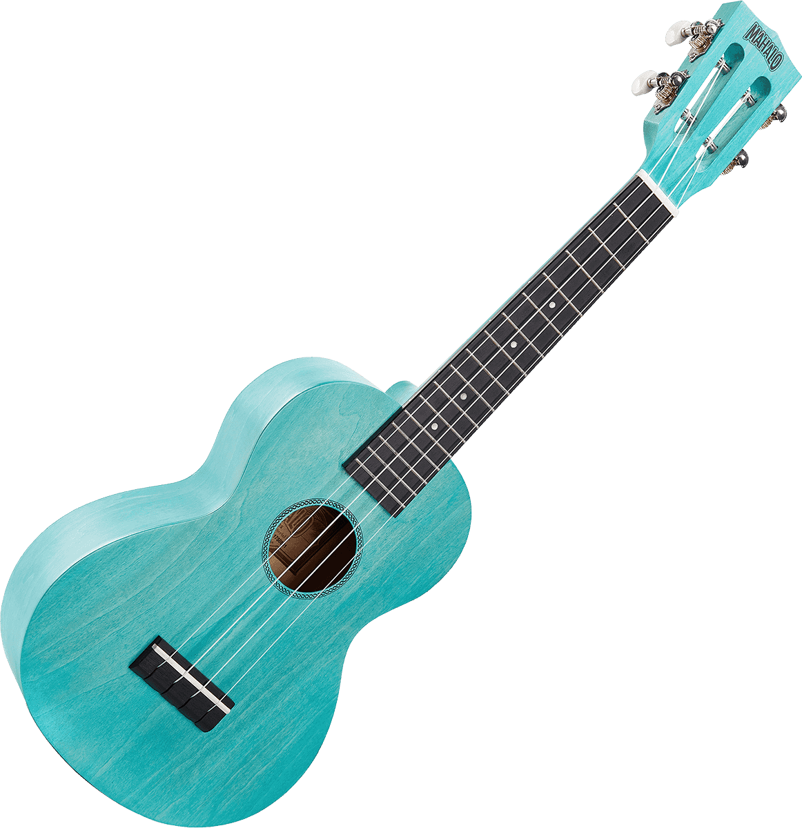 Ukulele Island Concert Aquablau + Hülle