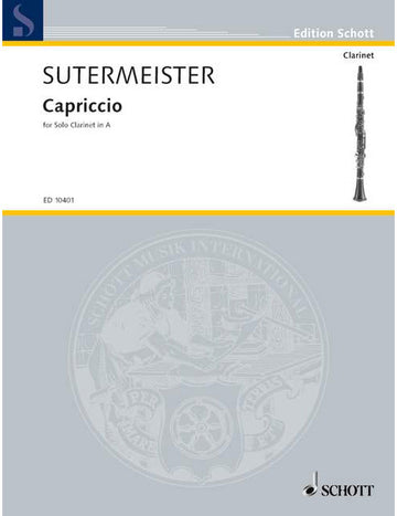 Sutermeister - Capriccio - Clarinette (a)
