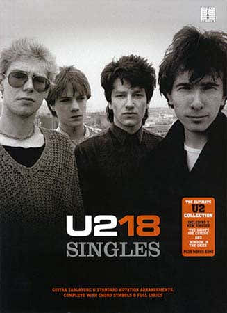 U2 - 18 Singles - Gitarrentabulatur