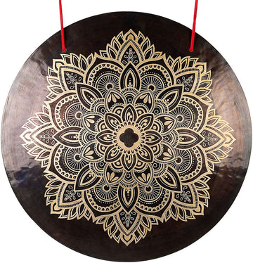 Wind Gong 20" Flower Mandala