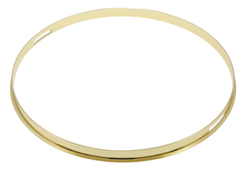 Stahl-Spannreifen 13" Snare-Seite Gold 2.3mm Simple Flange
