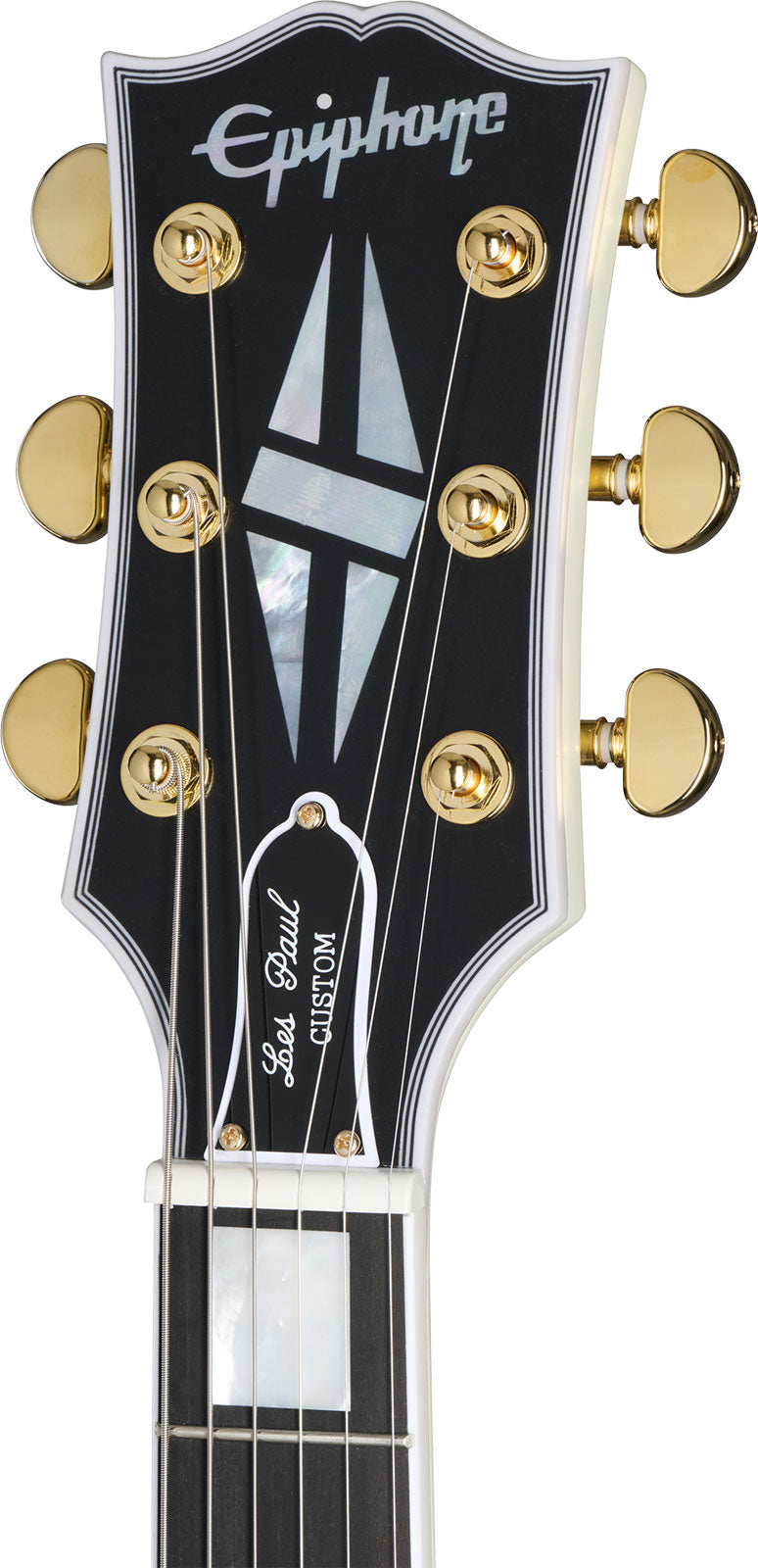 Les Paul SG Custom 1963 Maestro Vibrola Klassisches Weiß IBGCSO